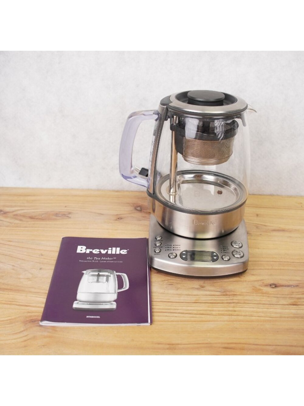Breville One-Touch Tea Maker Brushed Stainless Steel Model BTM800XL Tested $329